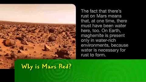 Bayer MSMS | Why is Mars Red?