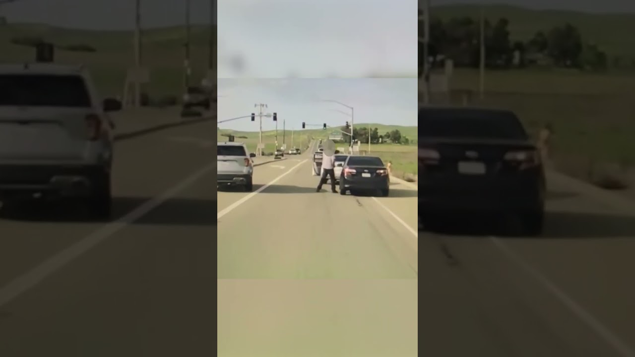 EXCLUSIVE VIDEO: Road rage incident in Livermore, CA caught on Tesla dashcam
