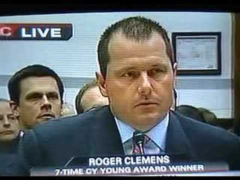 Roger Clemens Mitchell Report Hearing 3