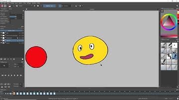 Krita Animation Tutorial - Part 2: Coloring with the Fill Tool