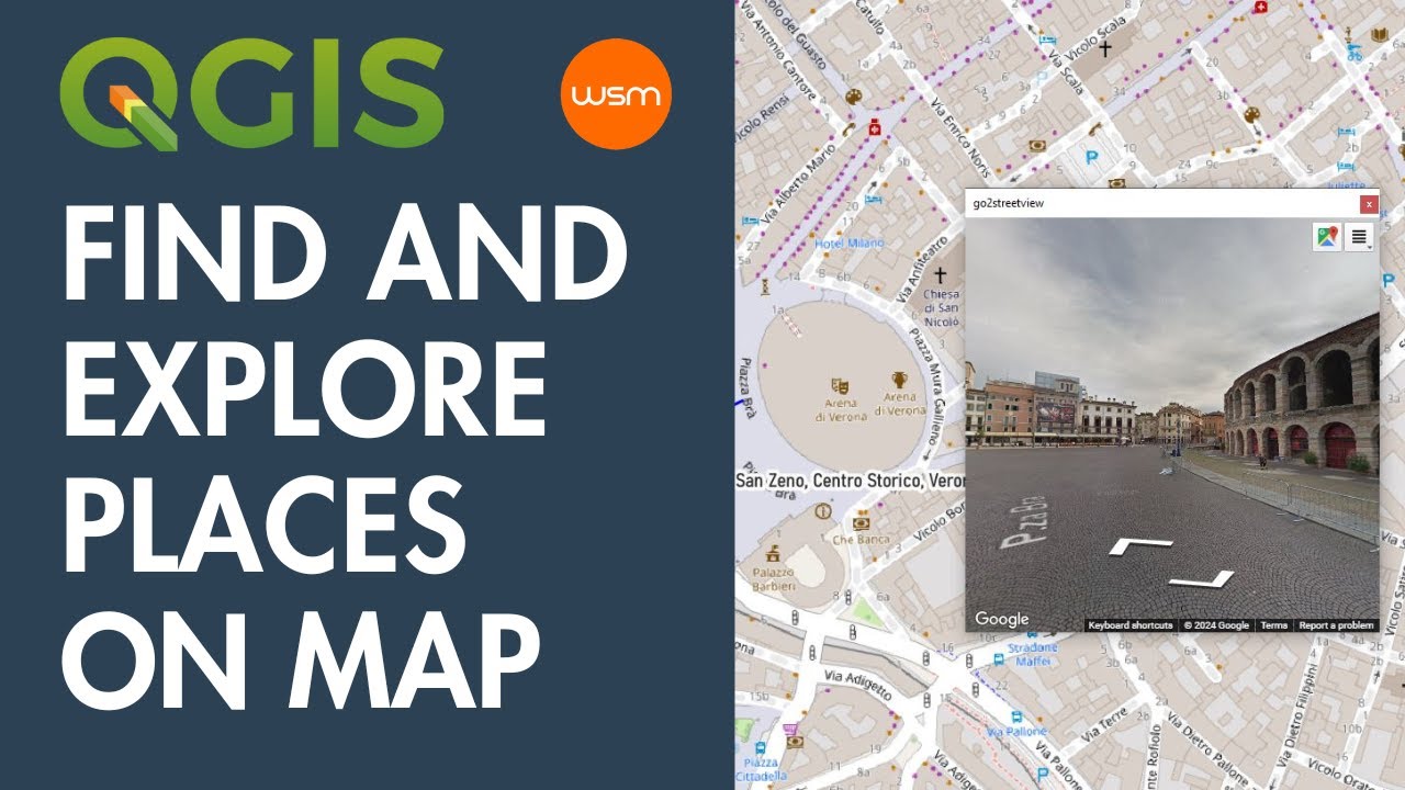 QGIS - Find and Explore Places on Map - YouTube