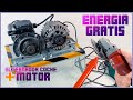 Cómo hacer un generador de ENERGIA GRATIS con un ALTERNADOR DE COCHE⚡💡💡⚡