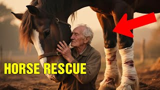 Injured Horse Recovery Inspires Village to Believe in Second Chances