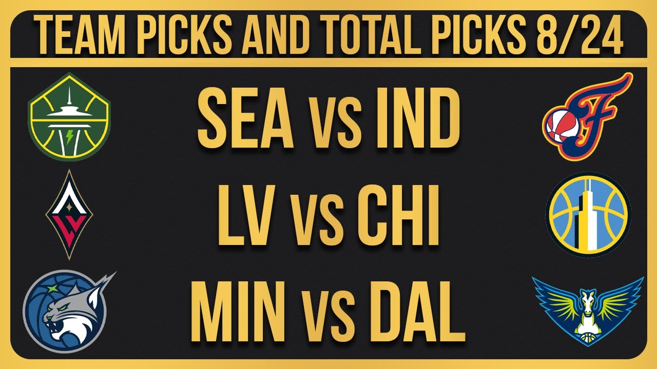 FREE WNBA Picks Today 8/24/23 WNBA Picks and Predictions Win Big Sports