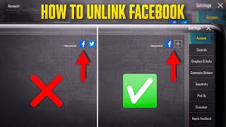 🔴HOW TO UNLINK FACEBOOK TO BGMI | BGMI MEIN FACEBOOK GMAIL TWITTER KAISE UNLOCK KAREN