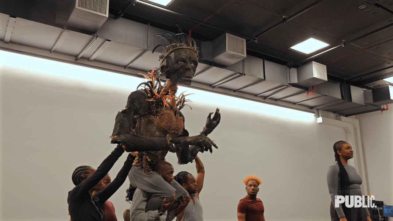 Создаём GODDESS: Куклы с Джулианом Краучем | The Public Theater