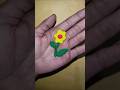 beautiful flower clay craft #artshorts #clayart #shorts