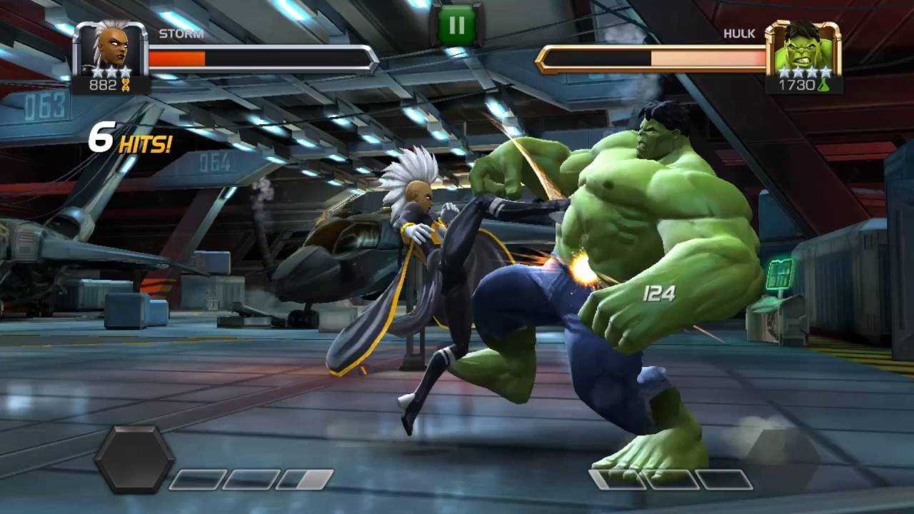 Storm vs Hulk - Marvel Contest of Champions - YouTube