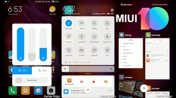 [LEAKED] MIUI 10 with PIP, Portrait Mode, Android P like UI, redesigned recents menu and more!