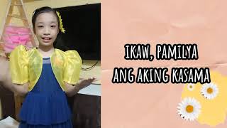 Tula 'Pamilya Ikaw Ang Una' - Proyekto sa Filipino Grade 5