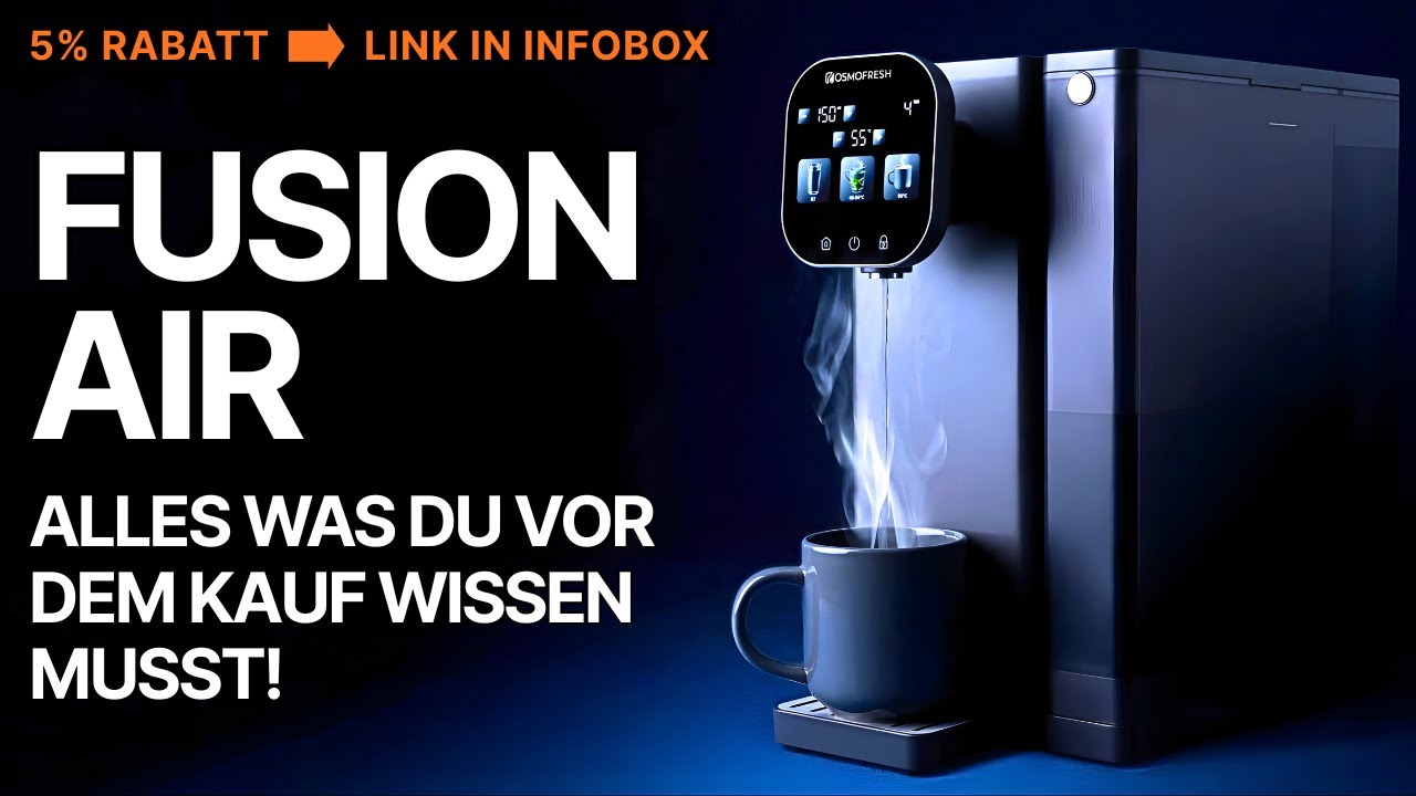 Fusion Air – Alles was du vor dem Kauf wissen musst | OsmoFresh Erfahrung & Test