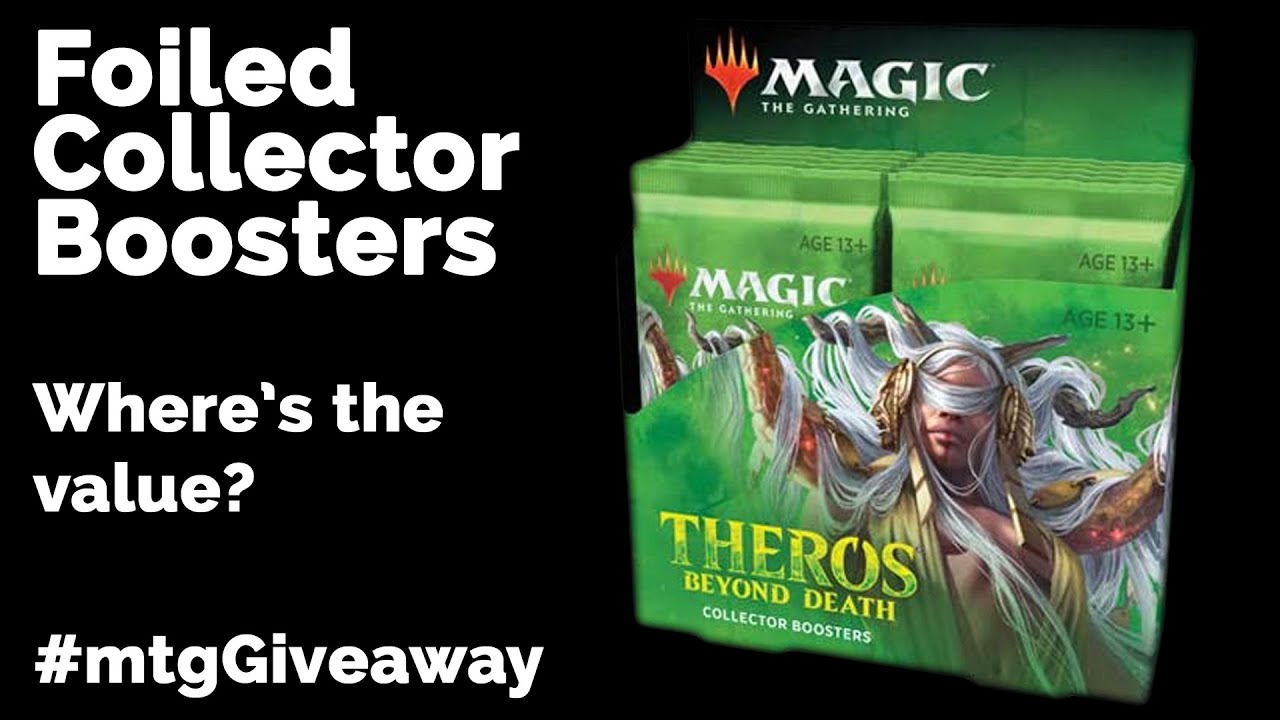 Foiled Booster Box Opening - Theros Beyond Death Collector Booster Box -  Magic: The Gathering