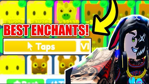 👍 These Are The BEST ENCHANTS In TAPPING SIMULATOR (Roblox) 👍