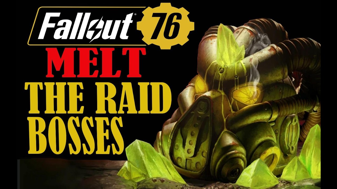FALLOUT 76 - How To MELT The Raid Bosses Fast