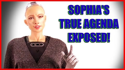 Sophia The Robot Has Something To Tell You!