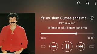 Müslüm Gürses - Şansıma