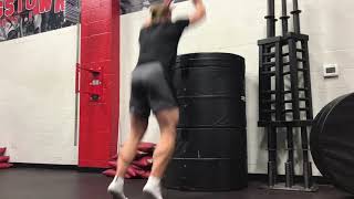 54” Box Jump & 455 Double Overhand Deady