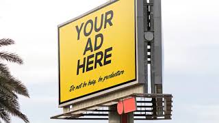 Photoshop Free Download – Outdoor Billboard Mockup