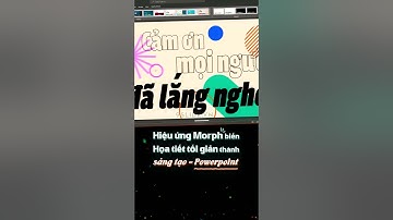 Hướng dẫn thiết kế Slide cảm ơn bằng Hiệu ứng Animation #PowerPoint sáng tạo để kết thúc ấn tượng ✨