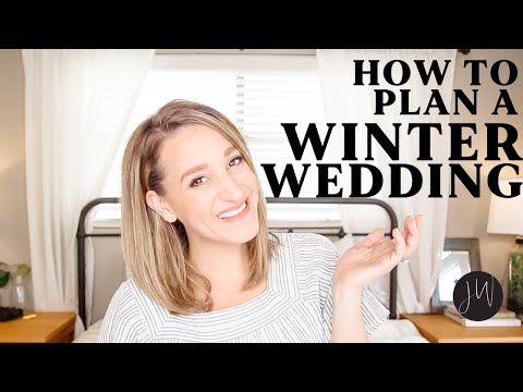 How to Plan a WINTER Wedding ❄️