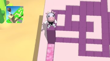 Stacky Dash - ALL LEVELS GAME PLAY (android / ios ) ( levels 165 - 172 )