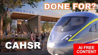 Is The California High Speed Rail Downtown Merced Station Doomed? | With Unreal Engine 5 Renderings