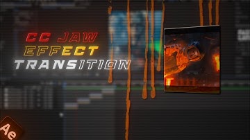 CC Jaw Effect Transition | After Effects Tutorial | 2025.
