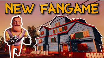 Exploring The Lost Prototype!! - Hello Neighbor Fan Game