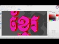 04. Using Text Toolbars in Xara 3D - Khmer Computer Knowledge