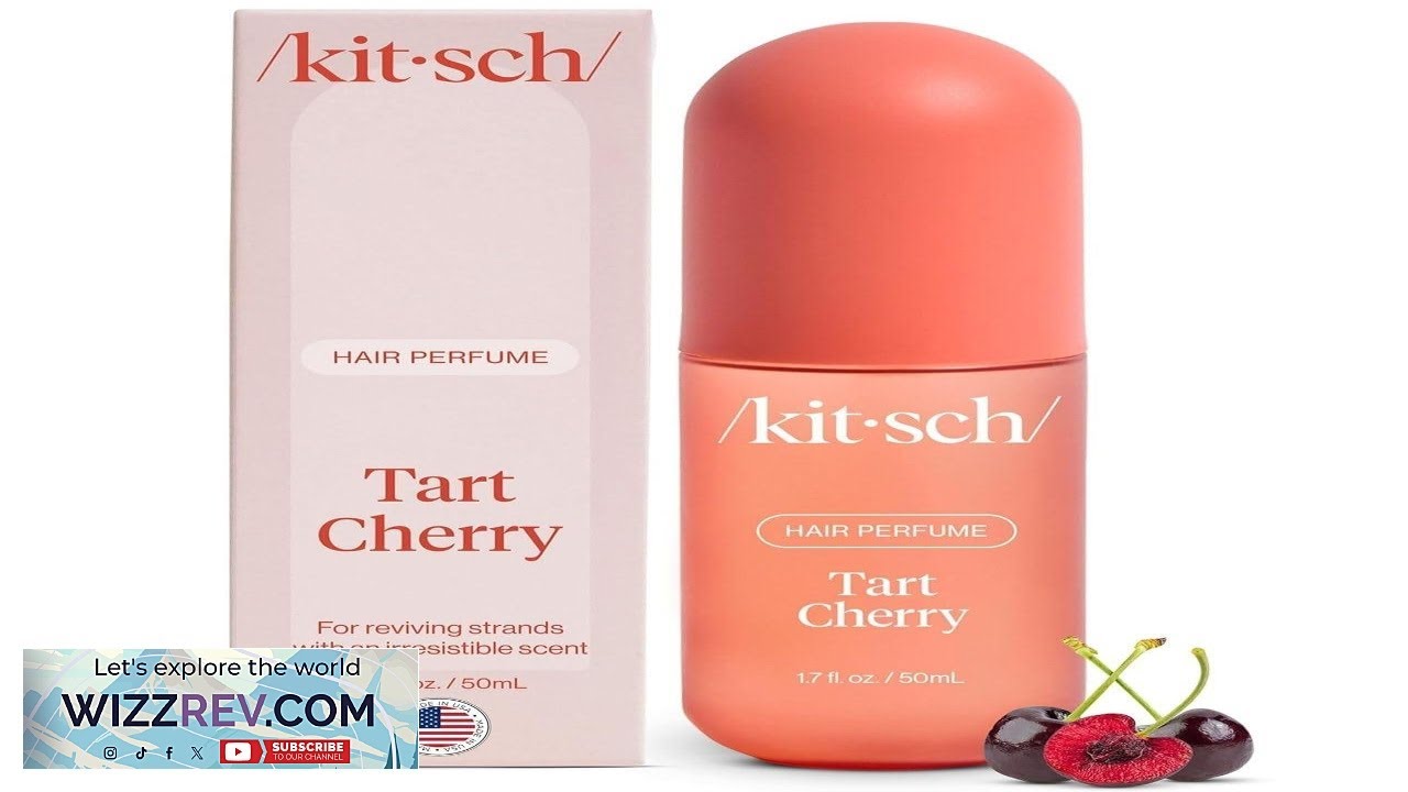 Kitsch Hair Perfume for Women Tart Cherry Clean Deodorizing
