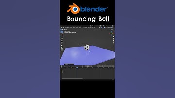 Blender Stuiterende Bal Animatie #blender3d #blenderanimatie #3d #blendertutorial