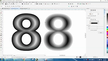 Corel Draw Tips & Tricks 3D Drawing Numbers or Letters