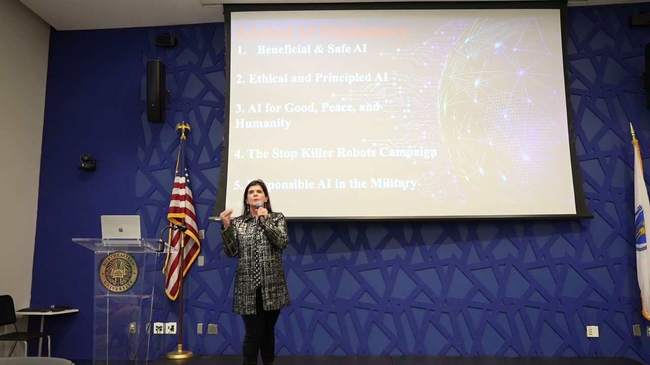 AI Military Race: Common Good Governance in the Age of Artificial Intelligence, with Denise Garcia