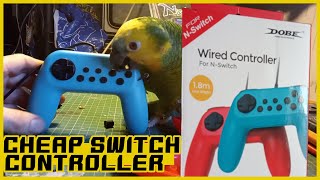 Dobe TNS-19068 Nintendo Switch controller quick review and tear down