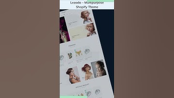 Lezada – Multipurpose Shopify Theme #shopify #shopifythemes