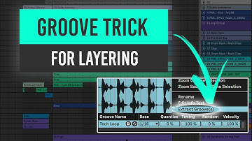 Extract Grooves Trick - Swing Consistency | Ableton Tutorial