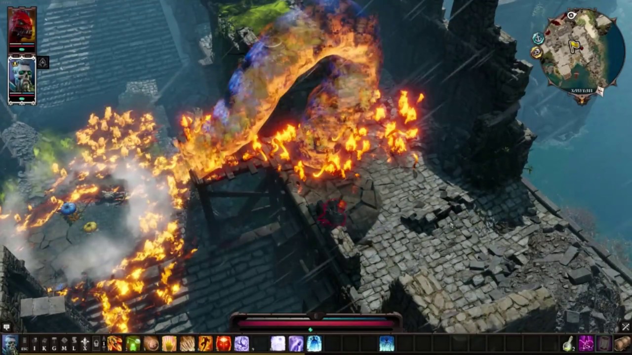 divinity original sin 2 - Killing Bishop Alexandar and giant Void Worm without attacking. OP!