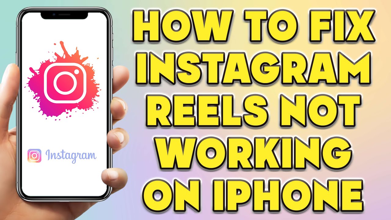 How To Fix Instagram Reels Not Working On iPhone | Instagram Reels ...