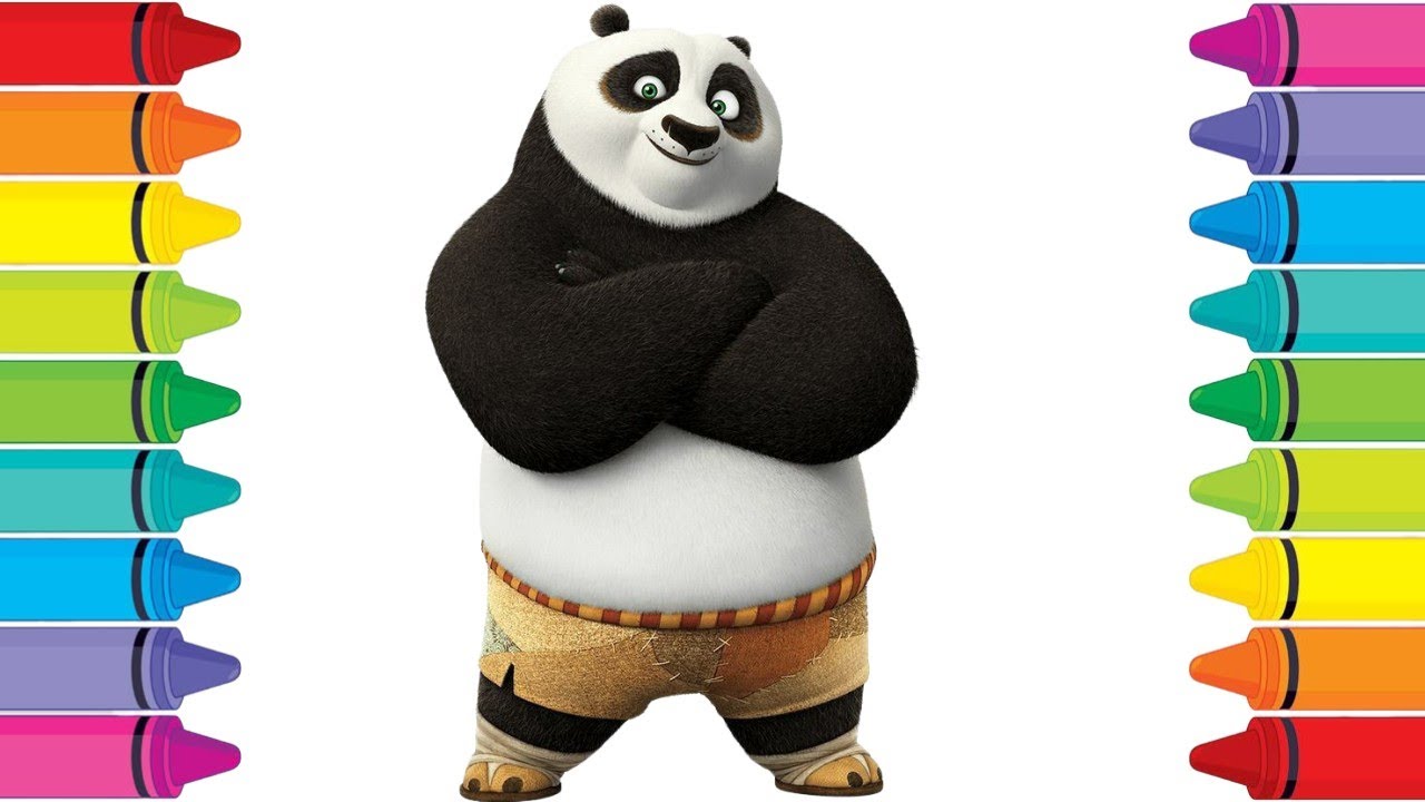 How to DRAW PO - Kung Fu Panda 4 - [ Drawing Tutorial ] - YouTube