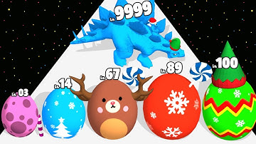 Dino Chaos 3D - Level Up Dinosaur Max Level Gameplay (Dino War) New Update