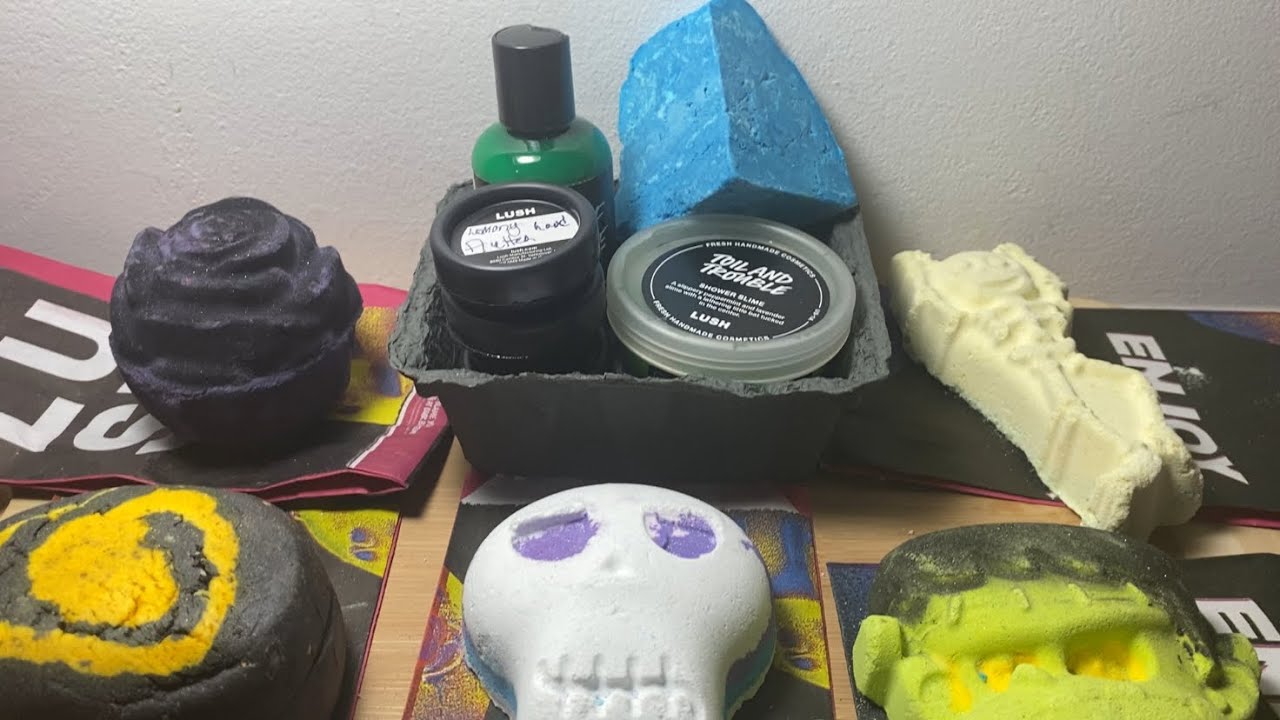 ASMR soft spoken: Lush Haul #71 (Halloween 2024) 🎃