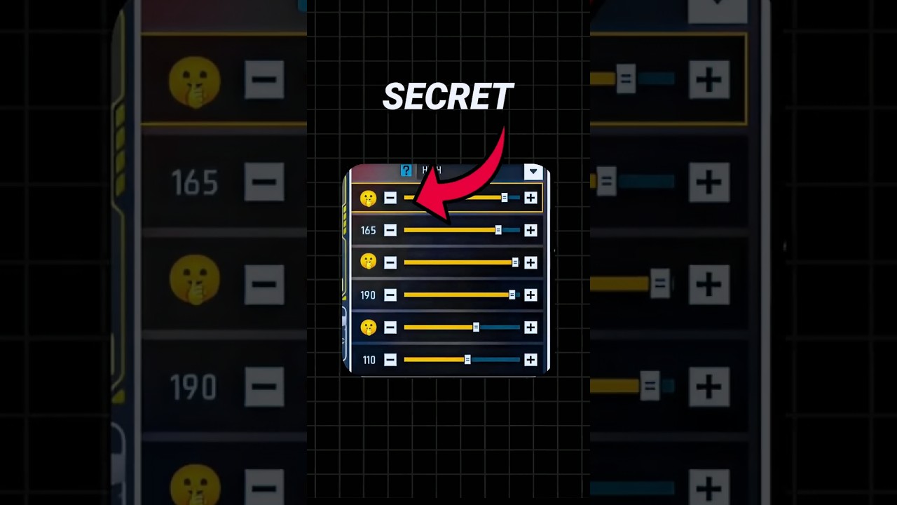 Secret Sensitivity 😱 2026 ( Day-3 )Best Sensitivity for Free Fire..