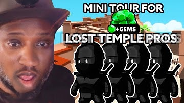 Stumble Guys Walkthrough 2023 Lost Temple Map TIPS AND TRICKS!