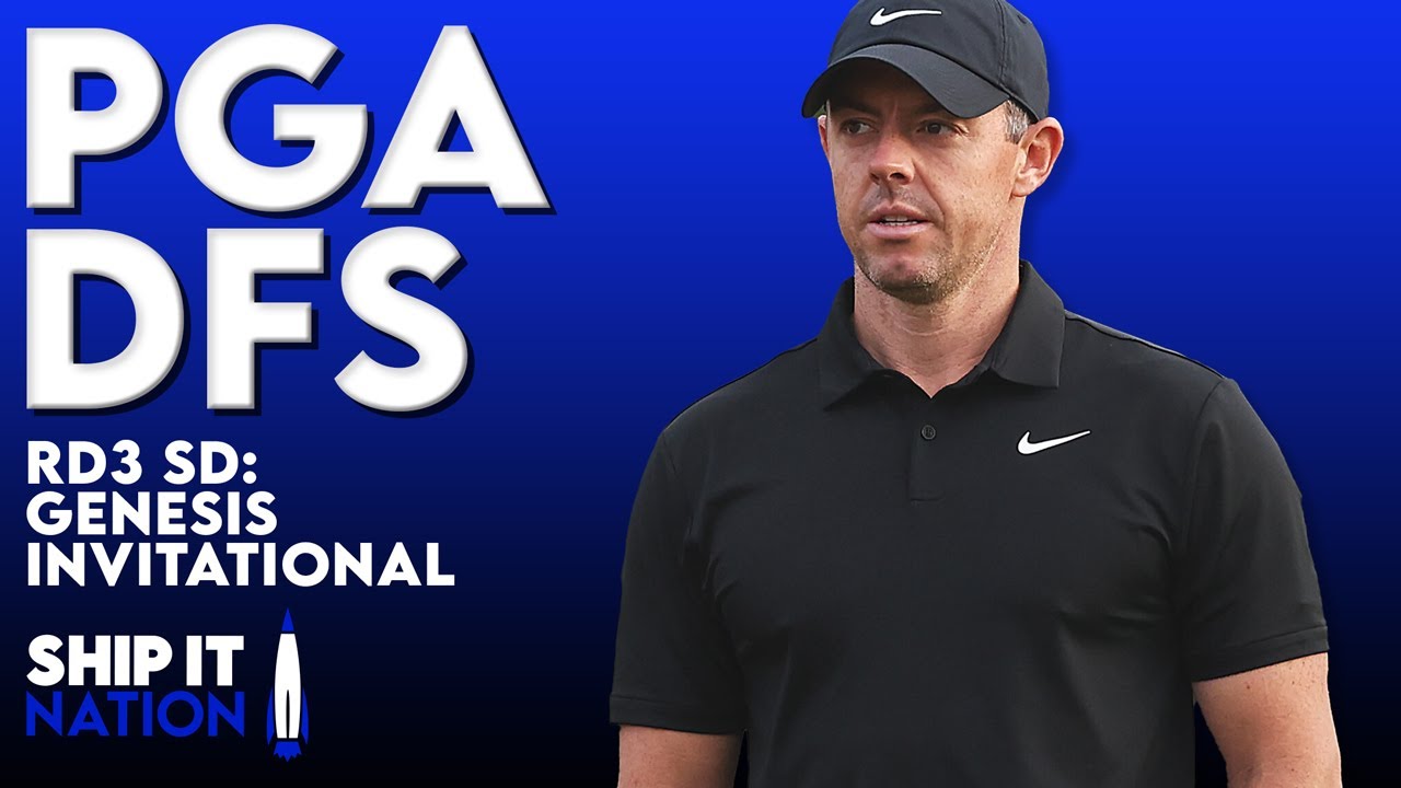 PGA Round 3 Showdown - Genesis Invitational | DraftKings DFS Picks, Plays and Process | 02/21/26