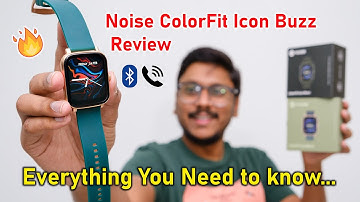 Budget watch with Bluetooth Calling from Noise... ColorFit Icon Buzz Review 🔥