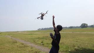 Arducopter APM Loiter and Withdraw Test