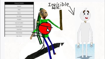 Gotta sweep helps baldi mod menu (invisible baldi)