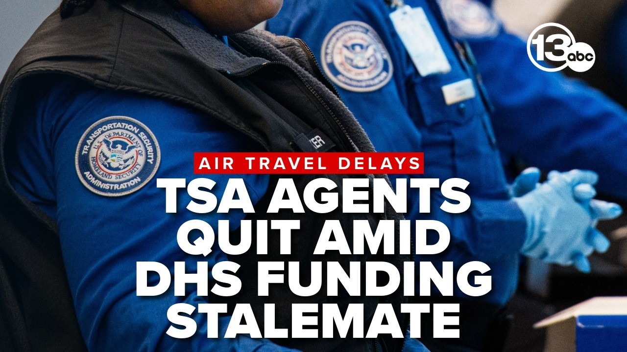 TSA agents miss first full paycheck as DHS shutdown hits 30-day mark ...