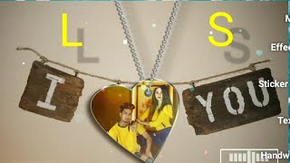 😍😍Haw To Create Heart Love Status  Editing In Kinemaster 😍😘💖💖💖 screenshot 4