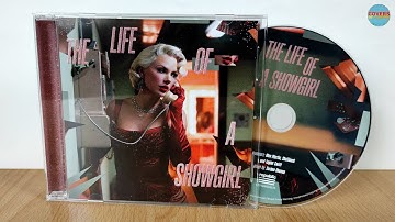 Taylor Swift - The Life Of A Showgirl (Dressing Room Rehearsal Version) / cd unboxing /